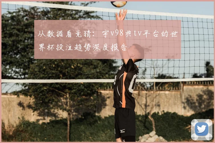 从数据看竞猜：宇v98典tv平台的世界杯投注趋势深度报告